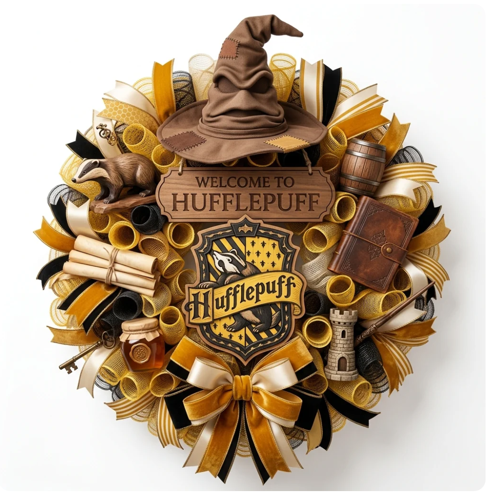 Hogwarts Wreath (PRE-ORDER)