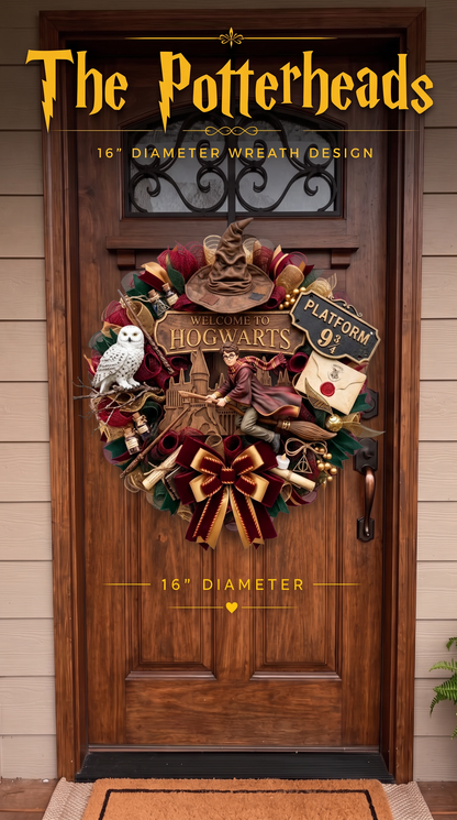 Hogwarts Wreath (PRE-ORDER)