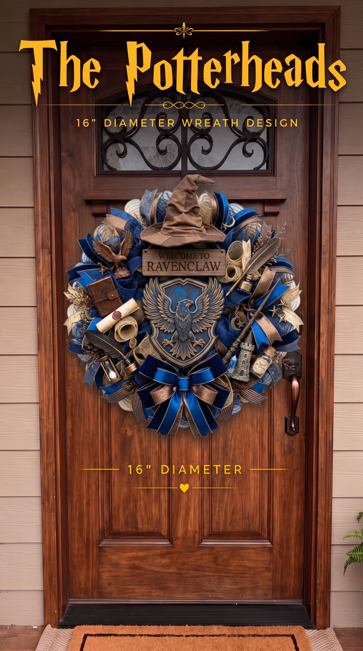 Hogwarts Wreath (PRE-ORDER)